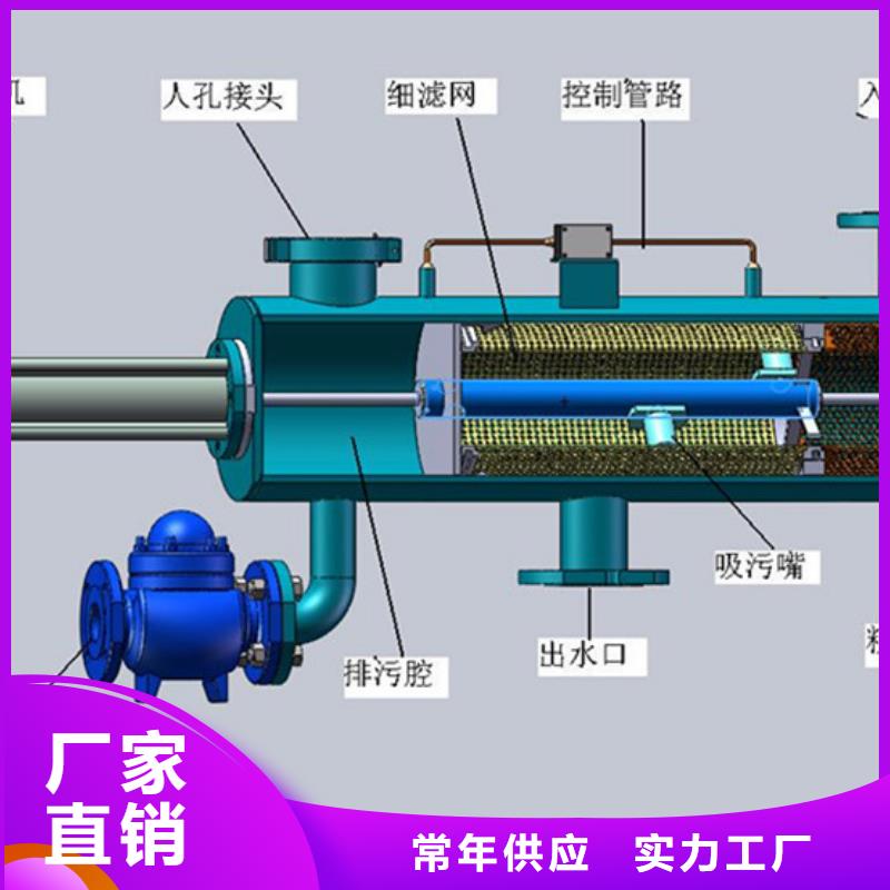 自清洗过滤器【螺旋微泡除污器】适用范围广