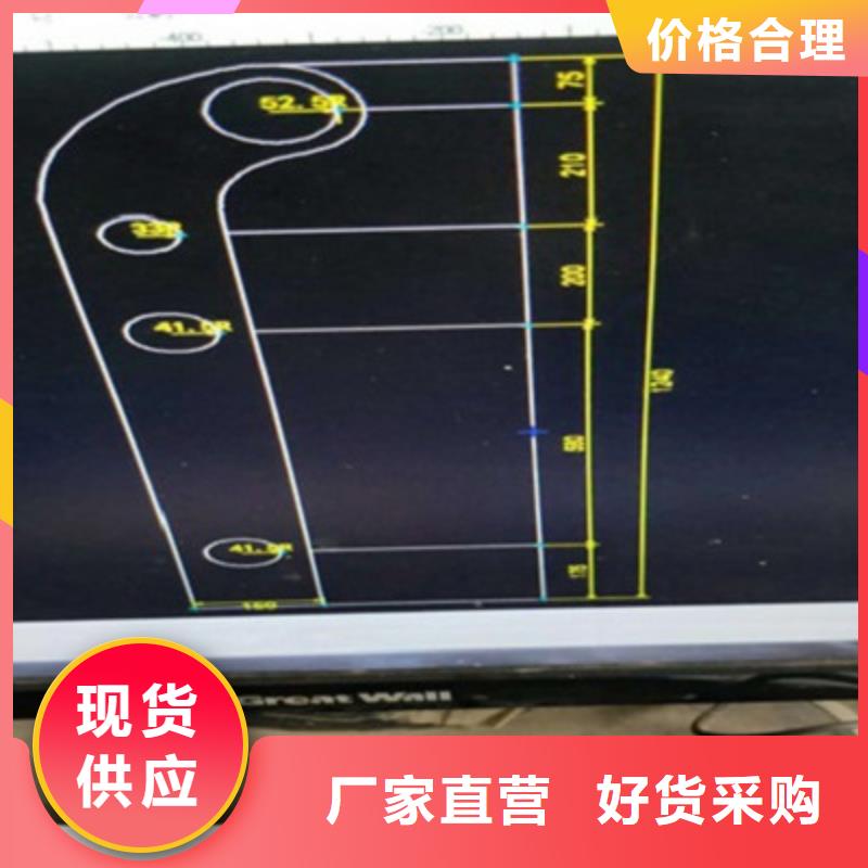 桥梁灯光防撞护栏不锈钢复合管栏杆专业生产厂家