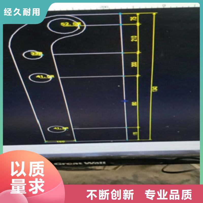 防撞桥梁栏杆-304不锈钢复合管标准工艺