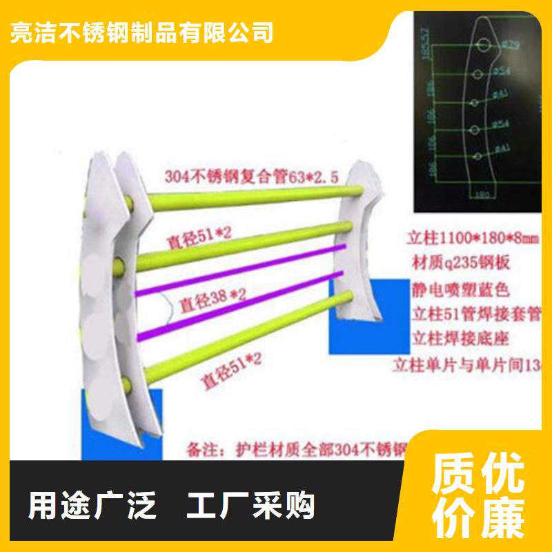 景观护栏道路防撞护栏实地大厂