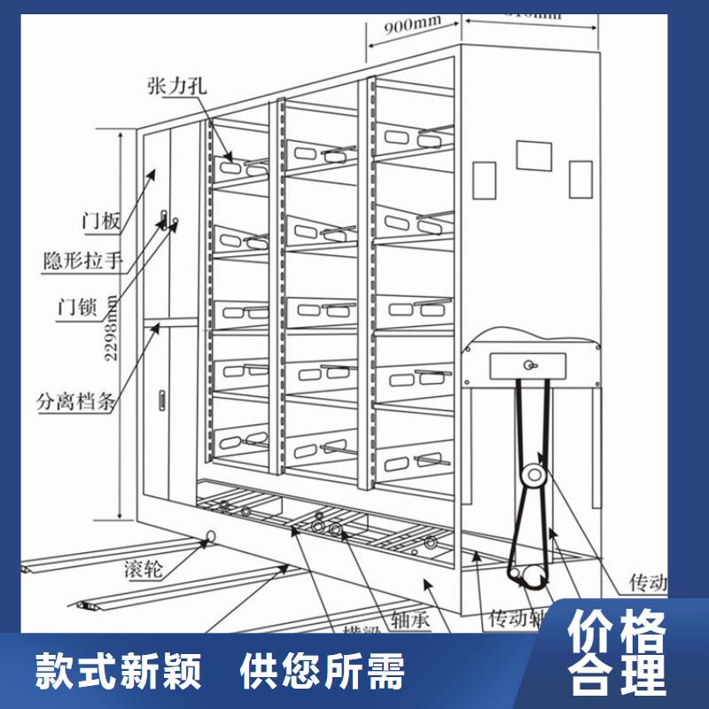 【手摇密集柜】多功能文件密集柜满足客户所需