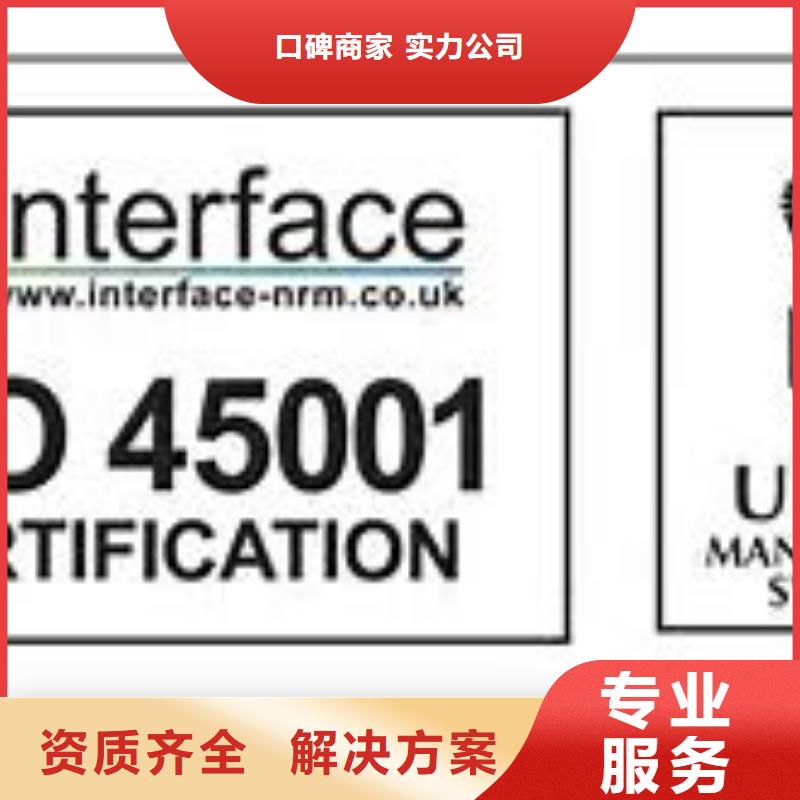 ISO45001认证ISO9001\ISO9000\ISO14001认证精英团队