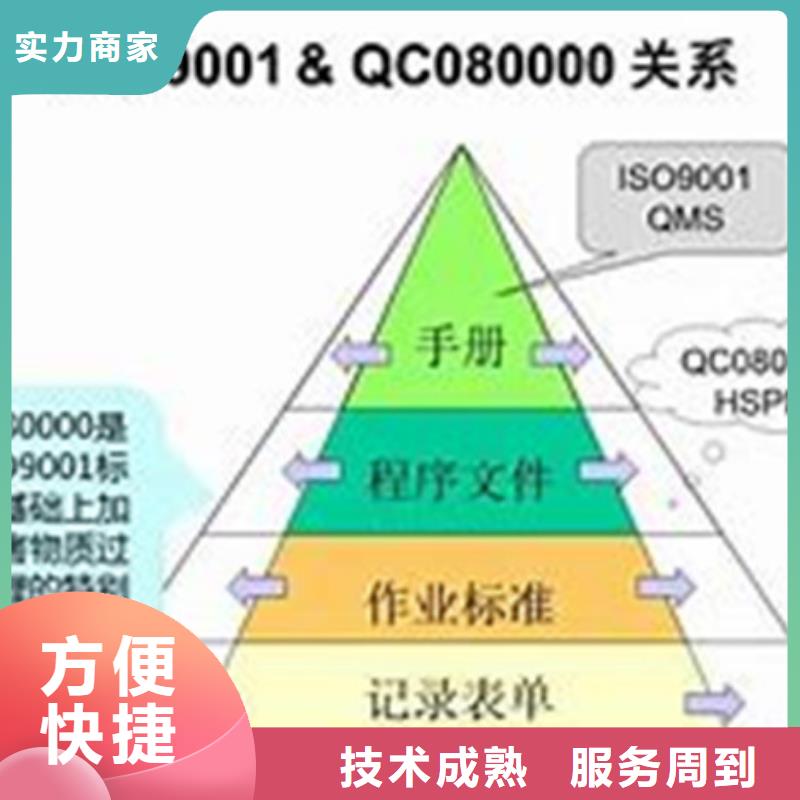 QC080000认证【GJB9001C认证】价格美丽