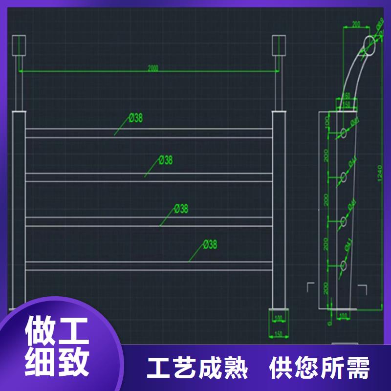 复合管天桥护栏认准聚宜兴