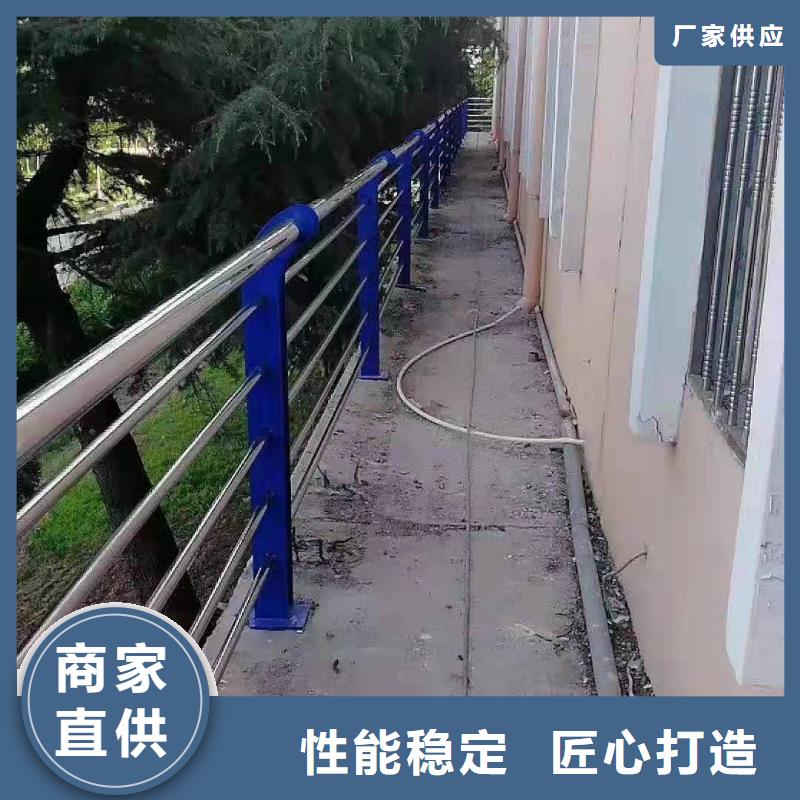 护栏_钢板立柱做工精细