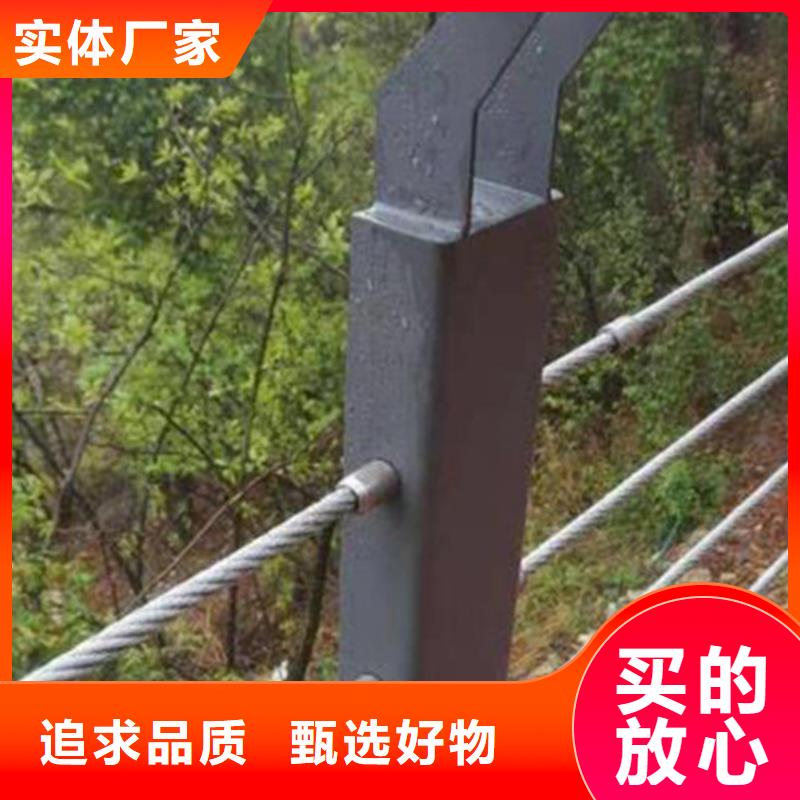 【不锈钢钢丝绳护栏】河道防撞护栏厂家专注产品质量与服务