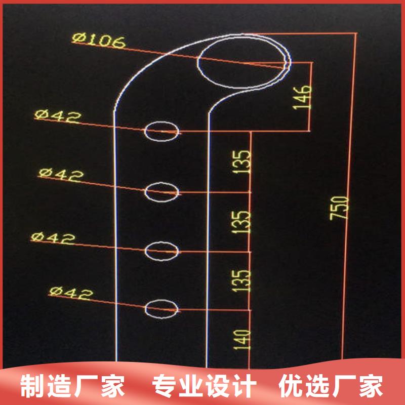 【不锈钢复合管】人行道护栏产地货源