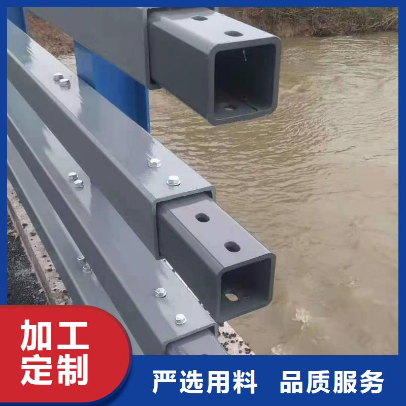 防撞护栏不锈钢复合管生产安装