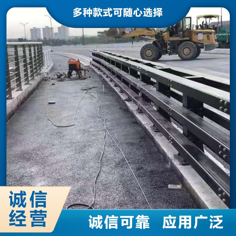 桥梁护栏_公路桥梁护栏工程施工案例