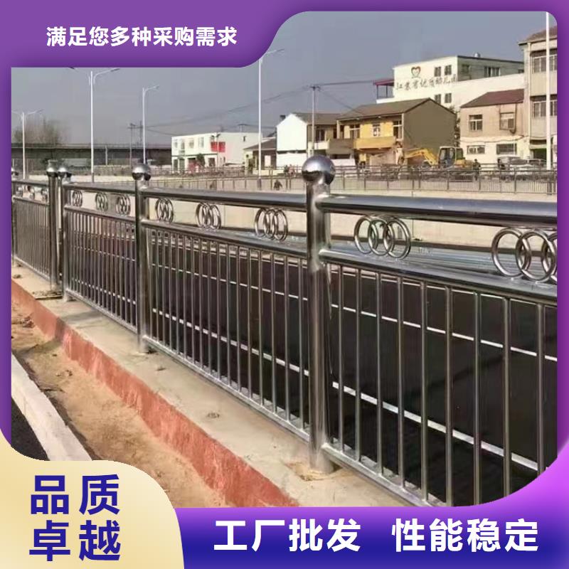 过街天桥防撞栏杆工期短，交货快