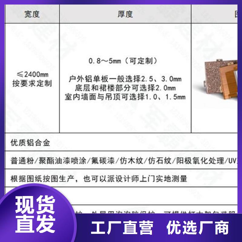 铝单板铝方通厂家直销货源充足