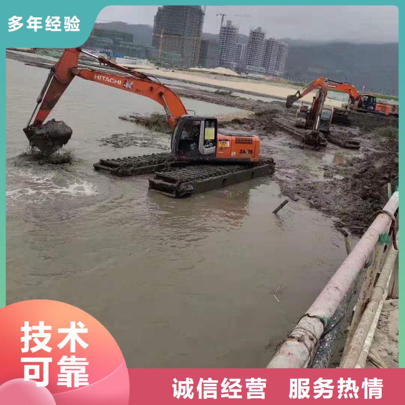 水陆挖掘机水挖出租单位正规