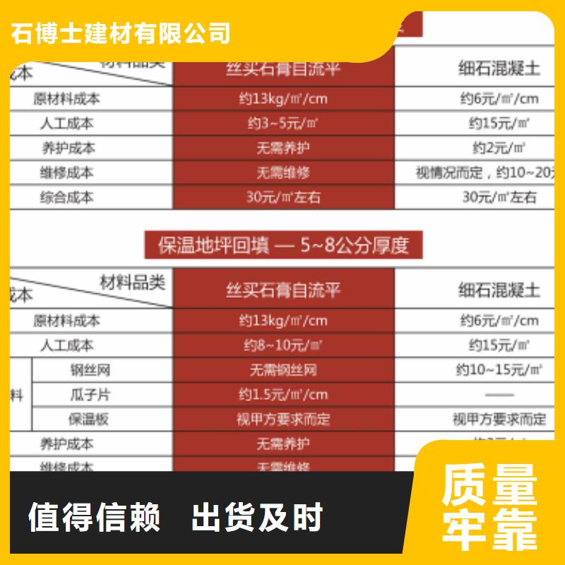 石膏自流平注浆料质量检测