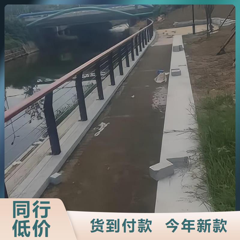 河道安全隔离栏不锈钢复合管河道护栏量大优惠