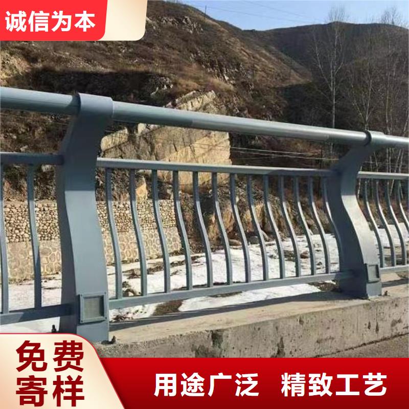 仿木纹河道护栏栏杆不锈钢河道栏杆非标加工定制