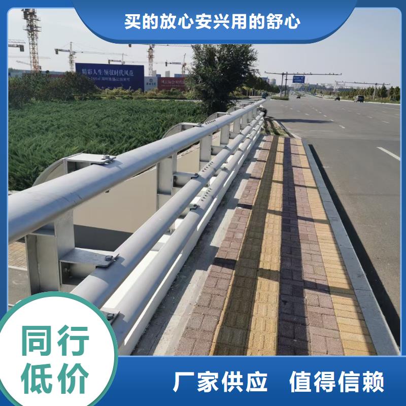 【道路护栏】人车分流栏多种工艺