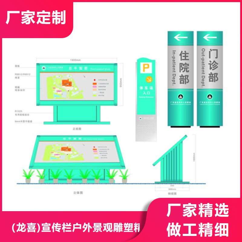 公园停车场导视牌施工团队