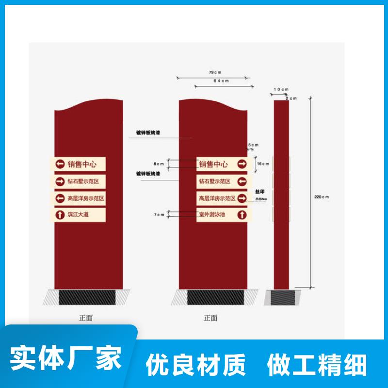 景区精神堡垒导视牌诚信企业