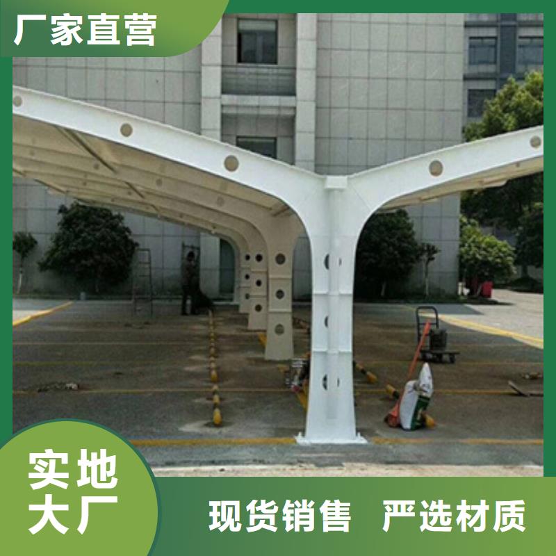 【自行车停车棚不锈钢候车亭的图文介绍】