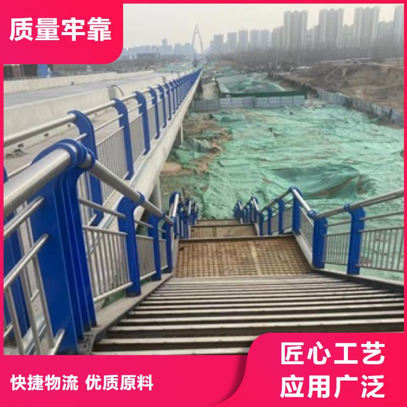 桥梁护栏政道路防护栏工程施工案例