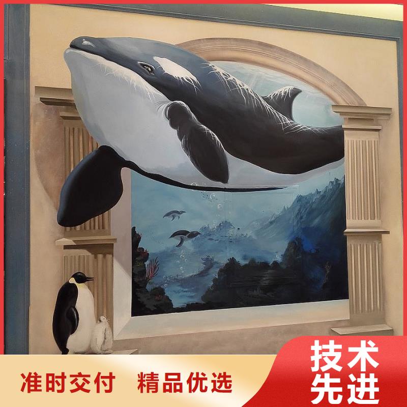 墙绘彩绘手绘墙画壁画墙体彩绘寺庙壁画甄选好厂家