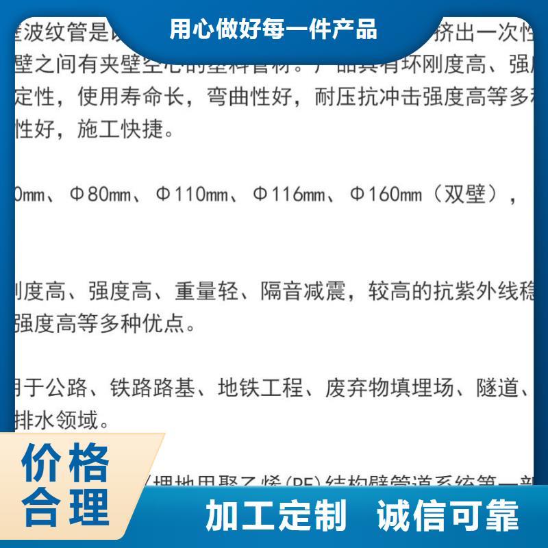 打孔波纹管土工格栅选择大厂家省事省心