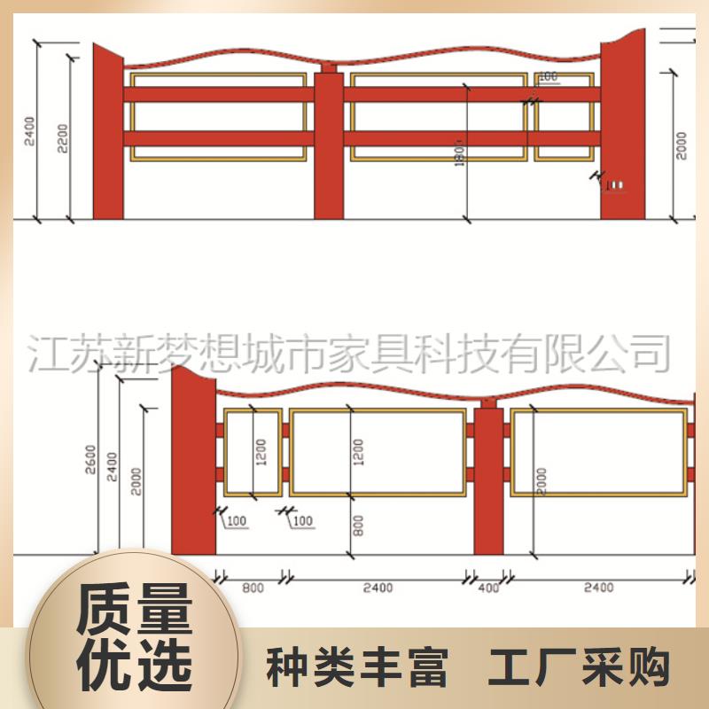 宣传栏社区阅报栏质量好