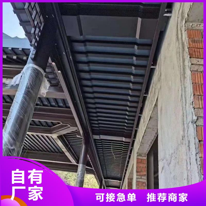 铝代木古建古铜色回廊建筑好产品好服务