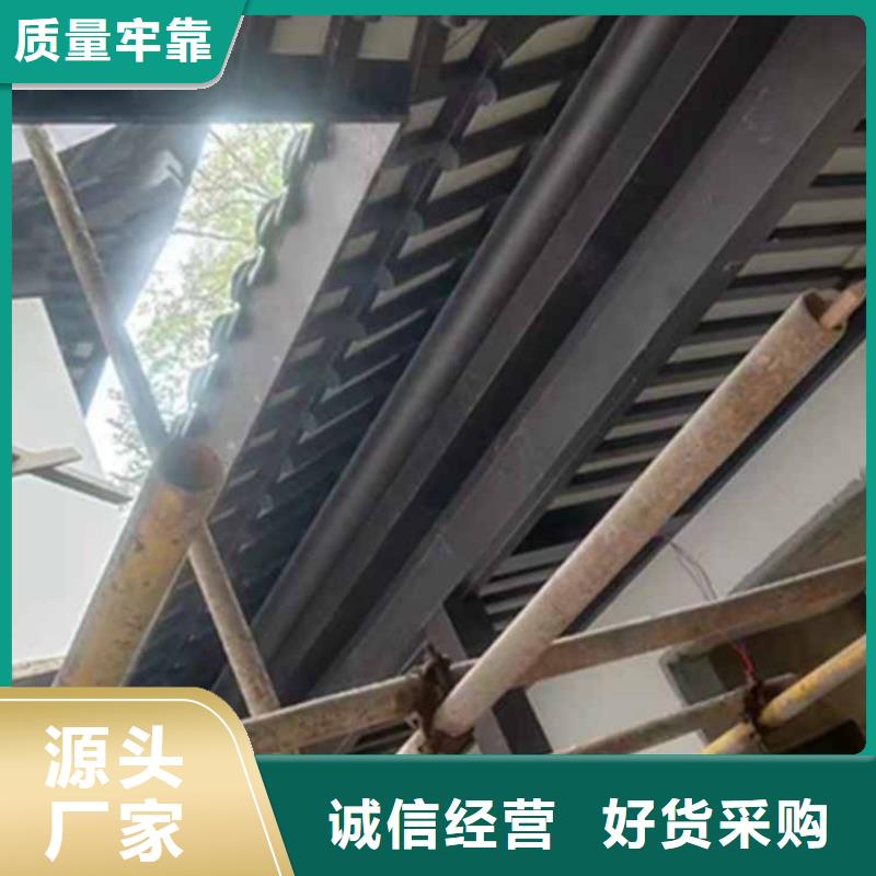 古建亭廊铝代木寺庙专业品质