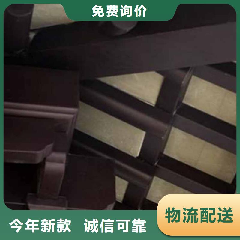 古建亭廊铝代木寺庙专业品质