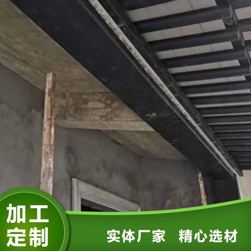 古建亭廊_铝代木古建拒绝中间商