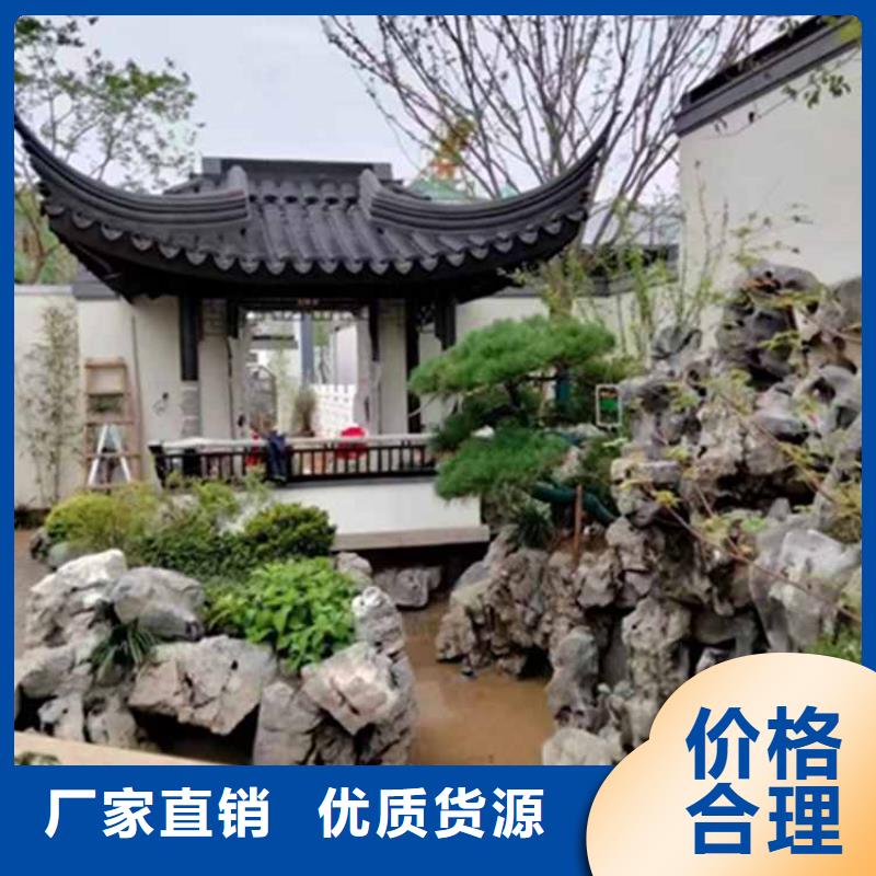 古建亭廊-铝合金仿古建筑材料快捷的物流配送