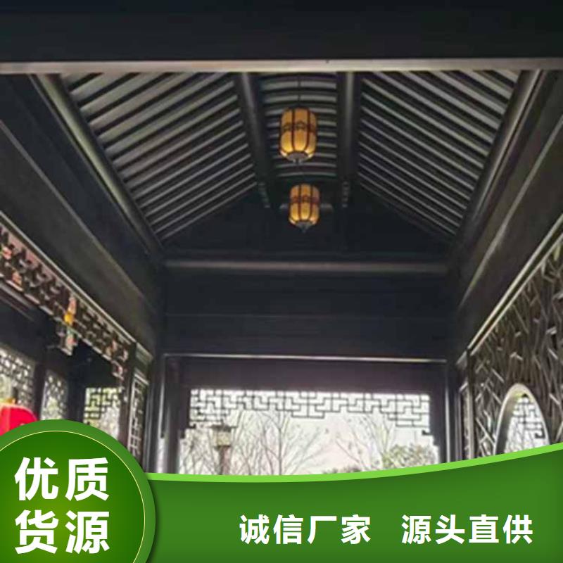 【古建亭廊】,铝代木园林厂家拥有先进的设备