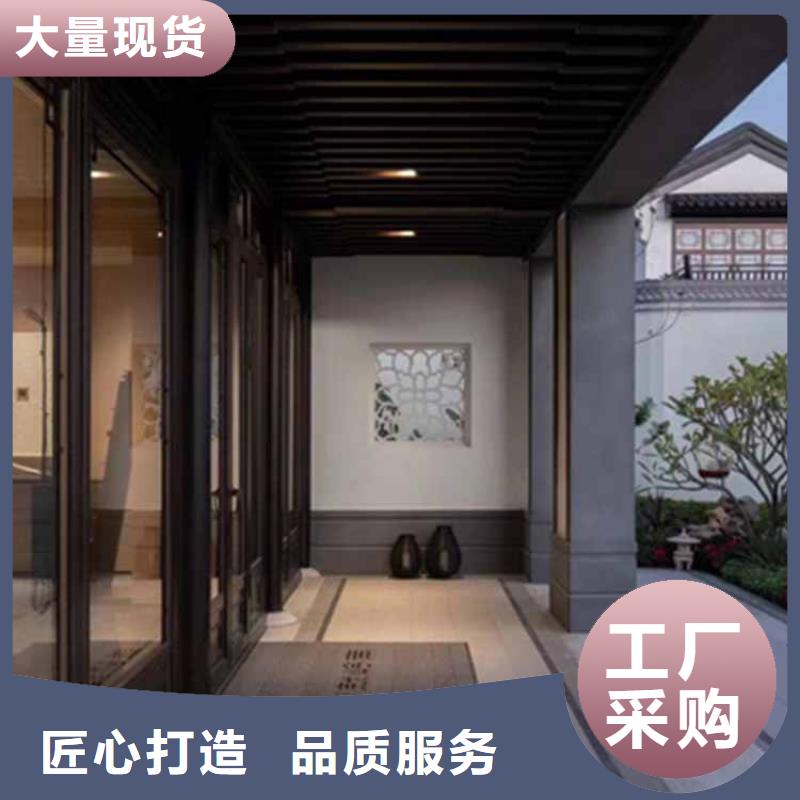 古建亭廊古建铝代木设备齐全支持定制