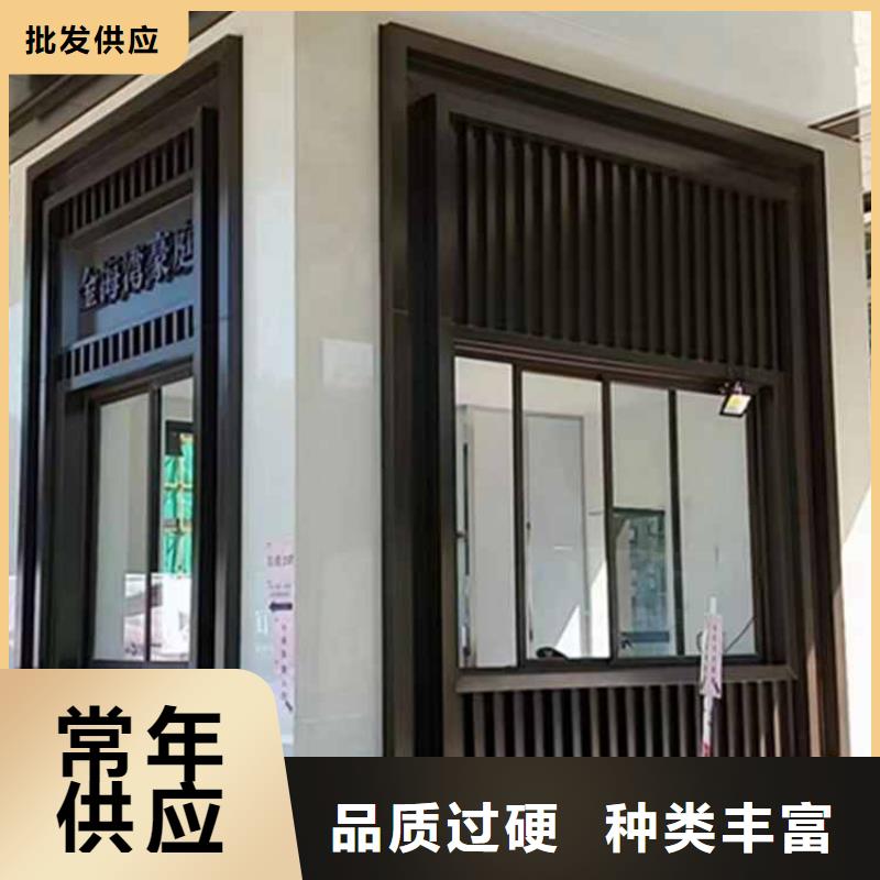 古建亭廊铝古建栏杆源头厂家