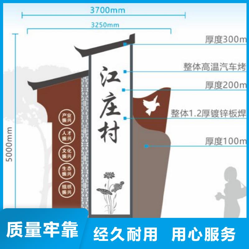 核心价值观标识牌供应