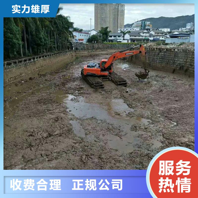 水上挖掘机租赁【湿地挖机租赁】高效