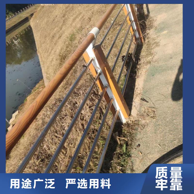 销售桥梁防撞护栏-304不锈钢复合管桥梁防撞道路护栏(福来顺)金属制品生产厂家