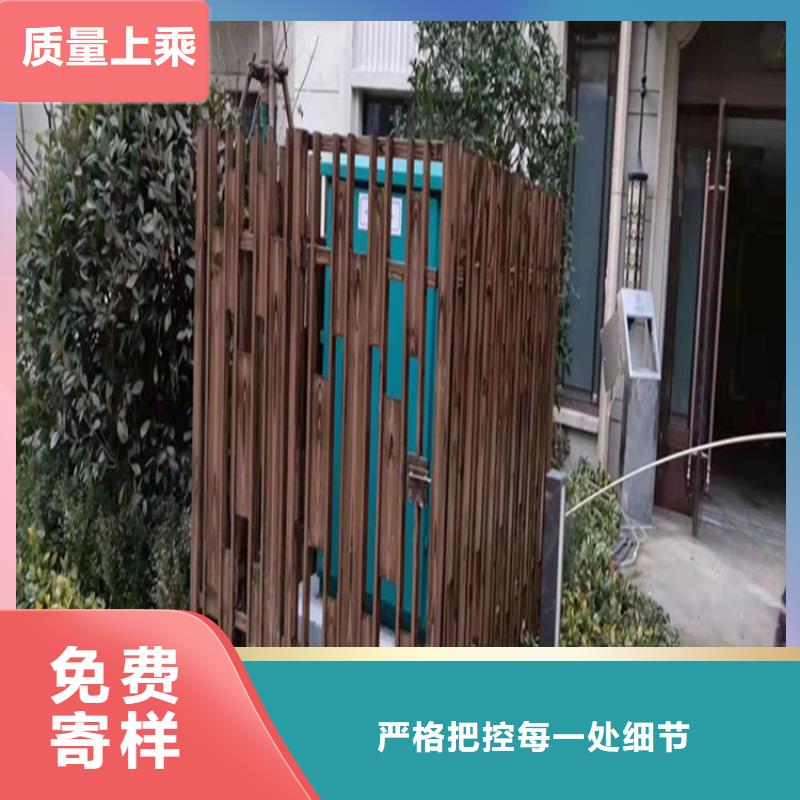 长廊花架木纹漆施工厂家