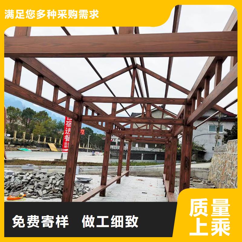 仿古园林建筑木纹漆批发施工