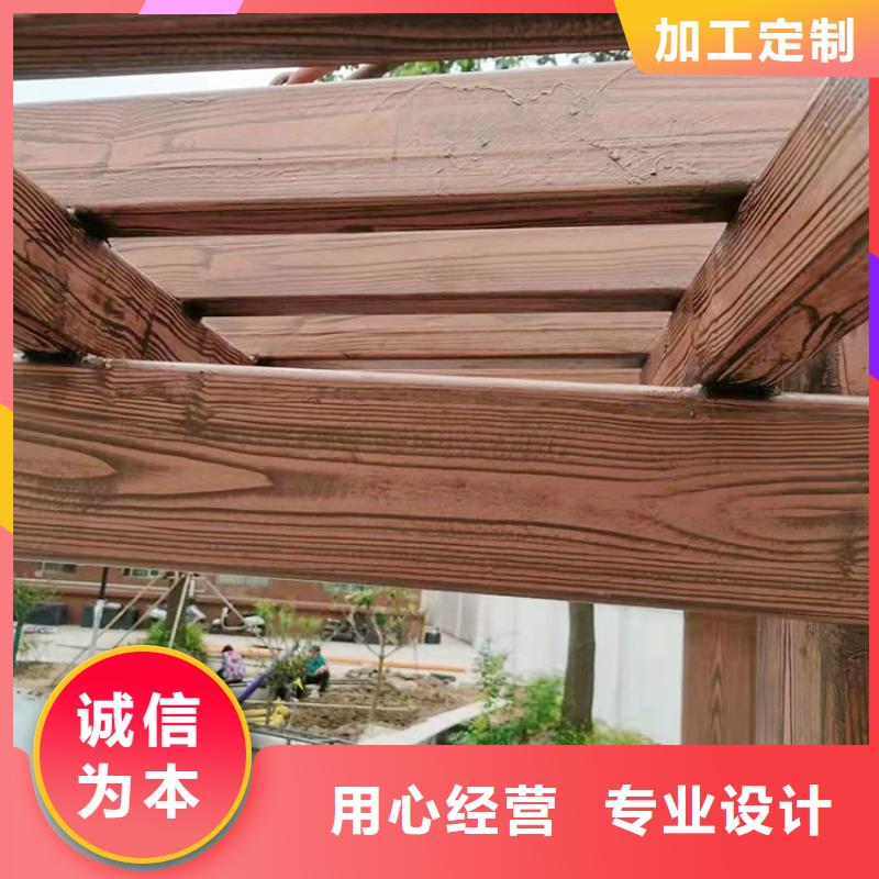 仿古园林建筑木纹漆全包施工价格