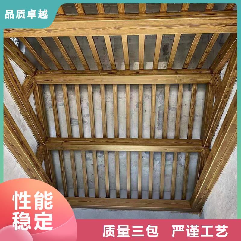 仿古园林建筑木纹漆全包施工价格价格优惠