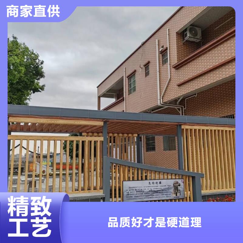 仿古园林建筑木纹漆包工包料源头工厂