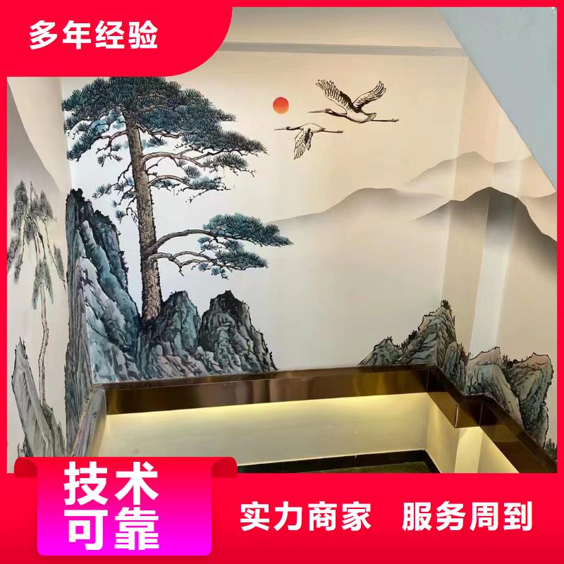 钦州浦北墙面彩绘墙体手绘墙画公司