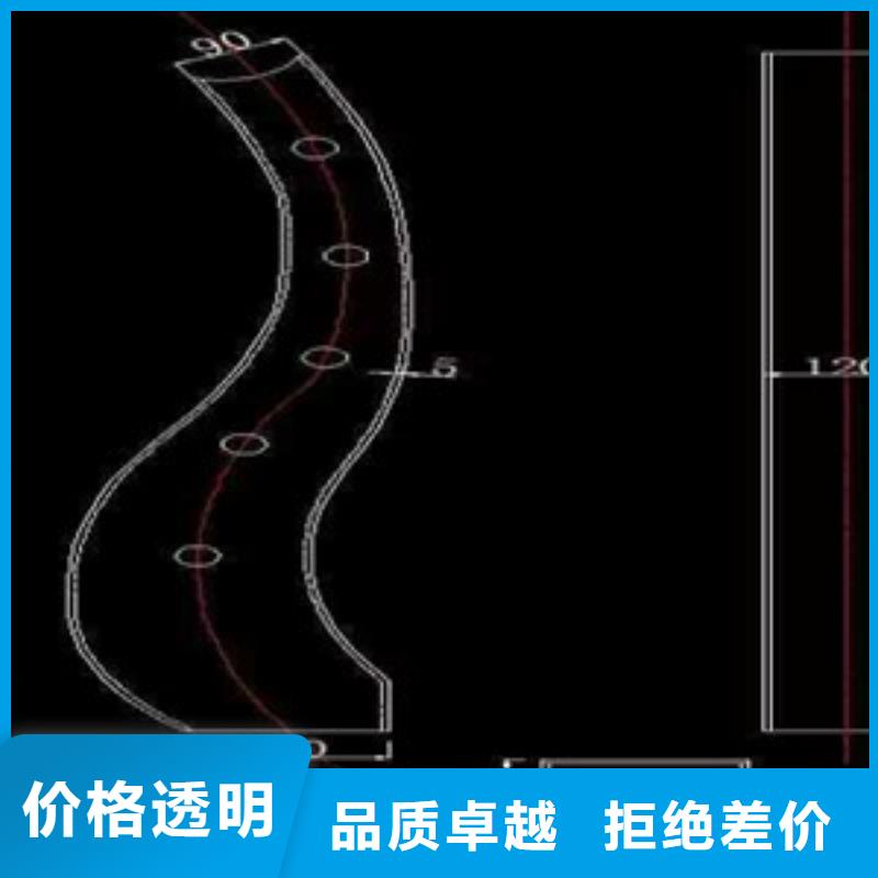 【桥梁护栏立柱】不锈钢碳塑钢复合管栏杆卓越品质正品保障