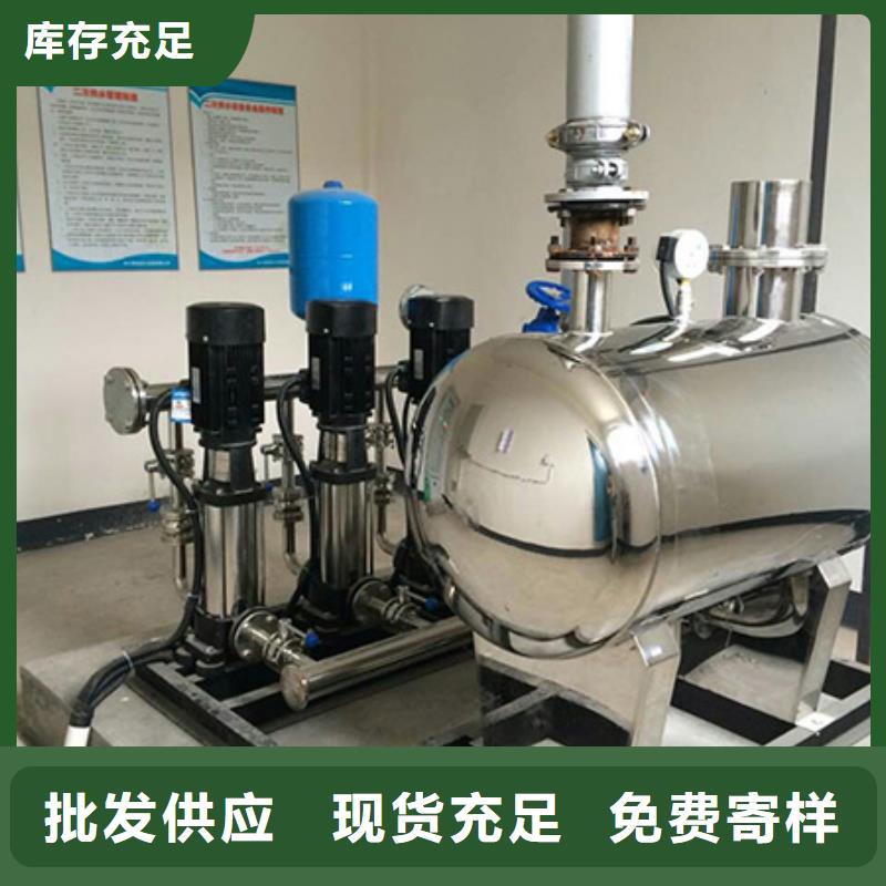 不锈钢方型水箱_无负压变频供水设备满足客户需求