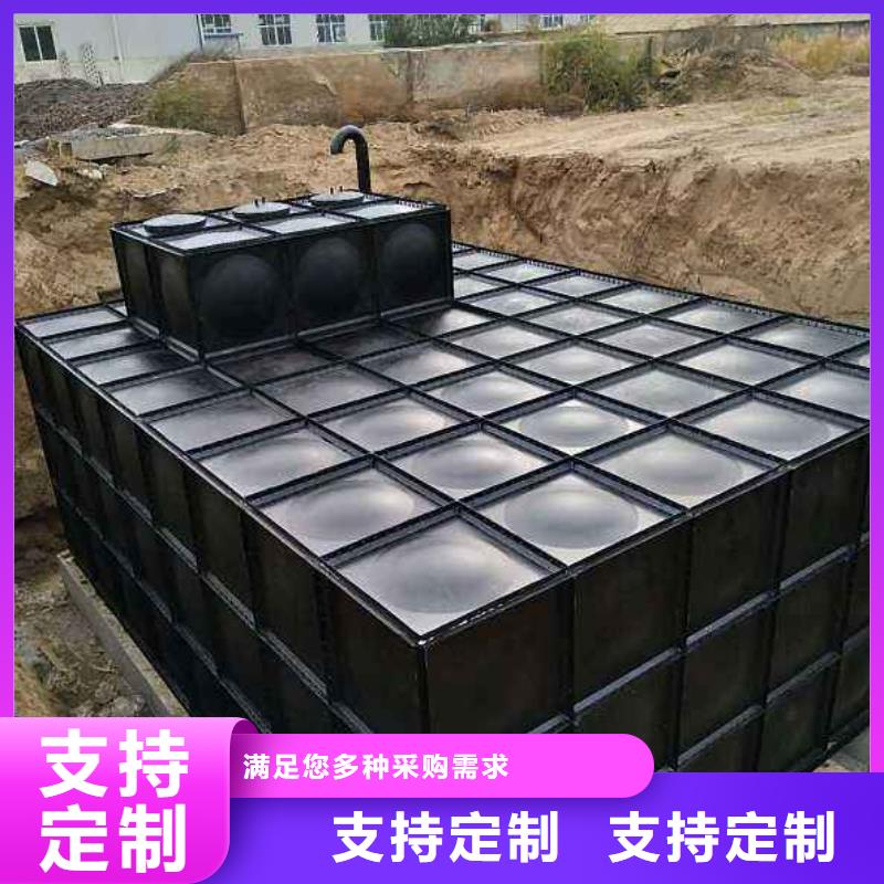 不锈钢方型水箱_无负压变频供水设备满足客户需求