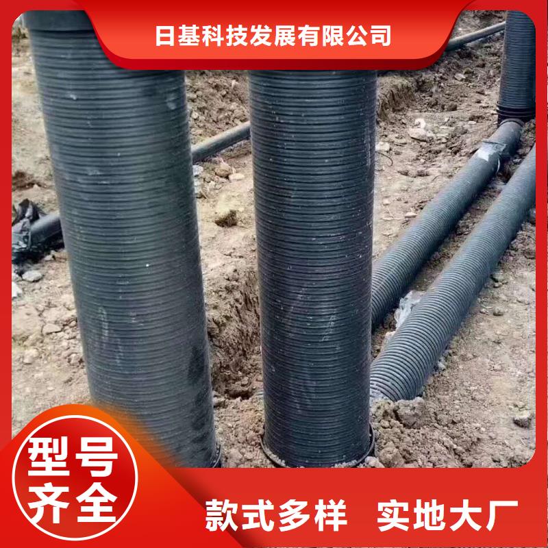 HDPE双壁波纹管PE给水管产地直供