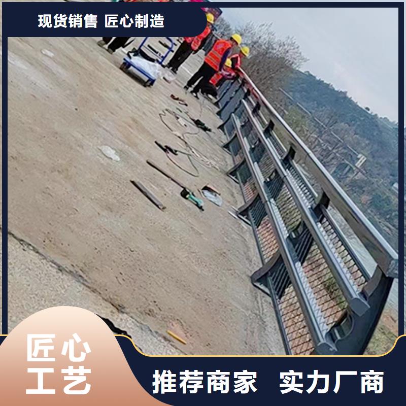 Q355B河道桥梁护栏安装精工打造桥梁栏杆